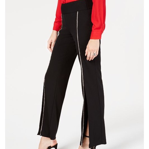 COPY - LAST🎱MARKDOWN I.N.C black🌲Holiday pants - Picture 2 of 6